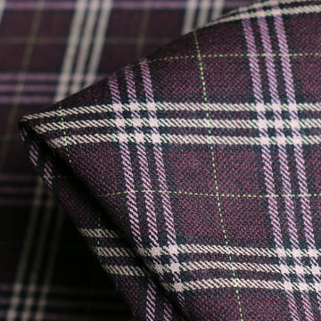 Margarita Check - Stretch Wool