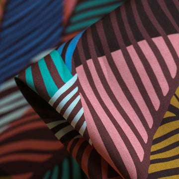 Tumbling Wilde Peach/Chocolate - Liberty Tana Lawn™