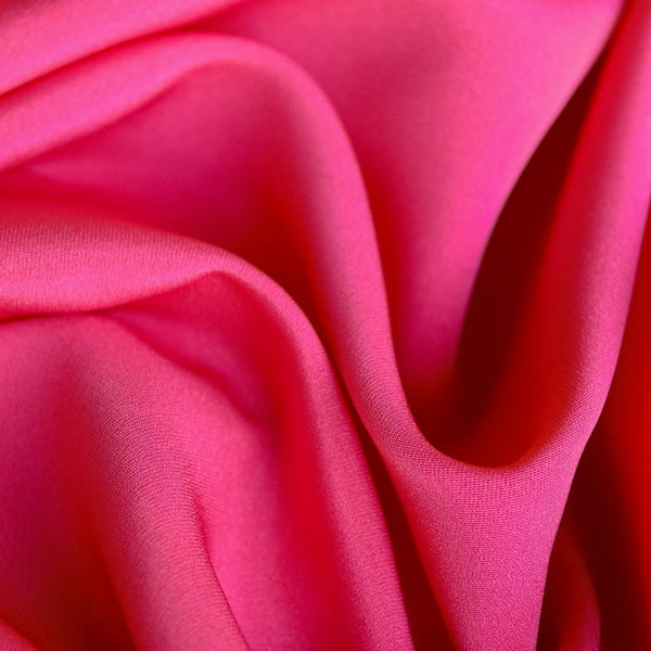 Vanessa Pink Triple Cady Crepe