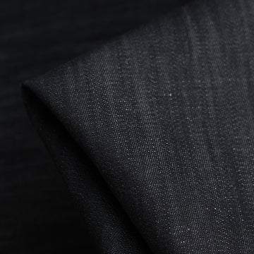 Giorgio Denim Twill Black - Cotton/Linen