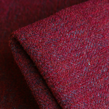 Lea Cherry Double Sided Boucle