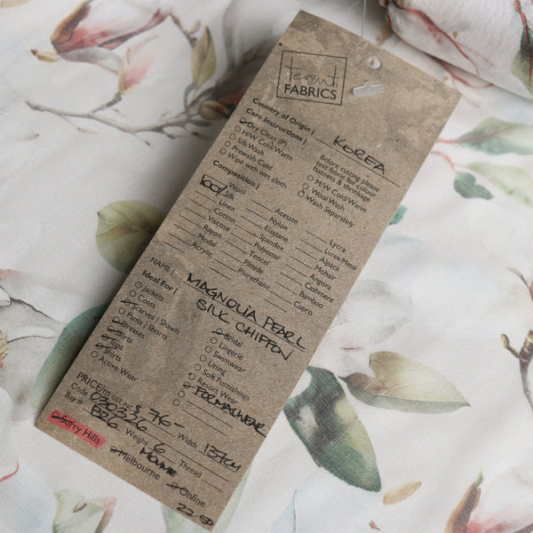 Magnolia Pearl Silk Chiffon