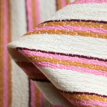 Capri Pink Stripe Cotton
