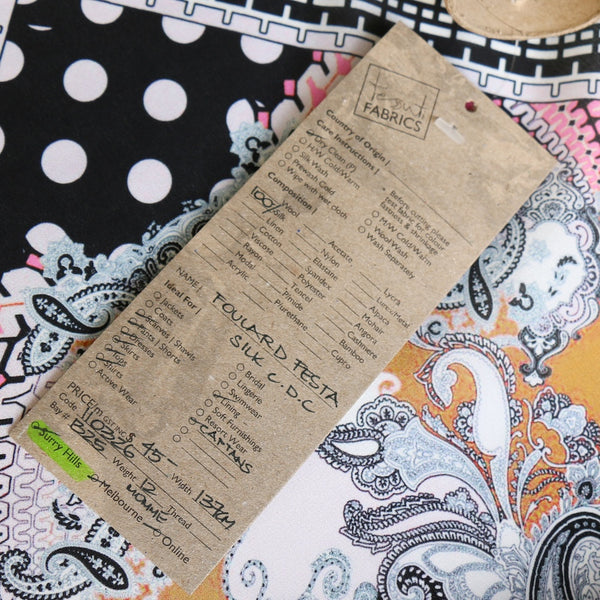 Foulard Festa Silk CDC