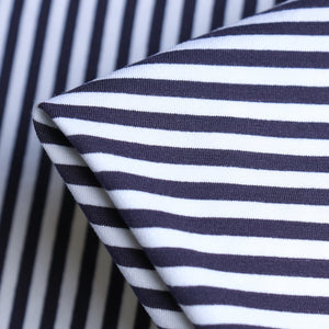 Annecey Stripe Navy/White Jersey