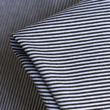 Licorice Stripe Black/White Jersey