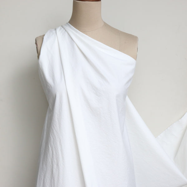 Zumi Poplin Off White - Washer Finish