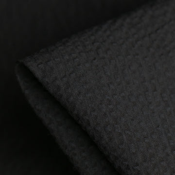 Remnant of Sukie Black Seersucker Stripe