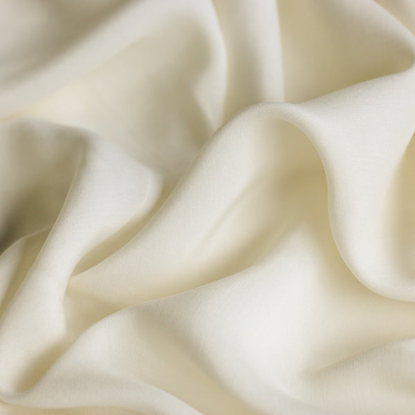 Sato Ivory Rayon/Cupro Sandwashed Finish