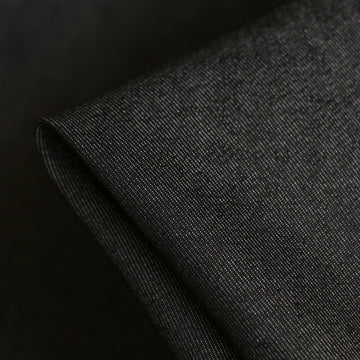 Suzu Denim Black - Cotton Blend Denim