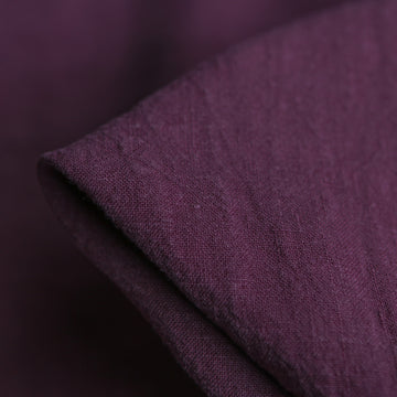 Layla Fig Stone Washed Linen