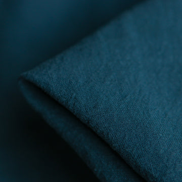 Remnant of Layla Dark Denim Stone Washed Linen