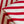 Shikku Stripe Off White/Red