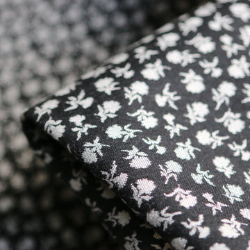 Lolita Denim - Black Jacquard (Fused)