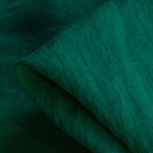 Linford Emerald Washed Linen