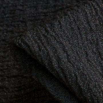 Lisbon Ebony Crinkle Linen