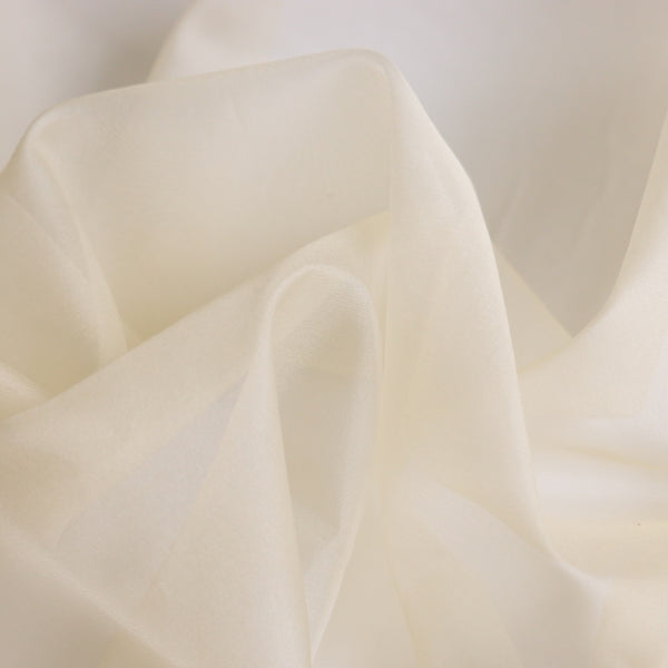 Warm Lemon Silk Organza