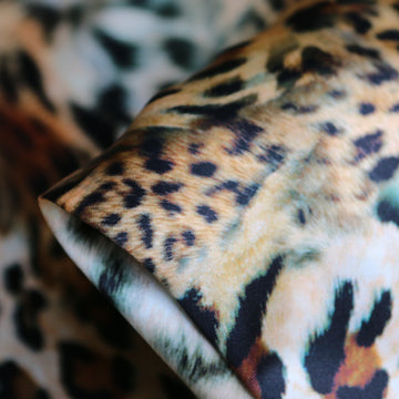 Leopard Queen Silk Satin