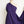 Akira Poplin Indigo Violet - Typewriter Cotton - Washer Finish