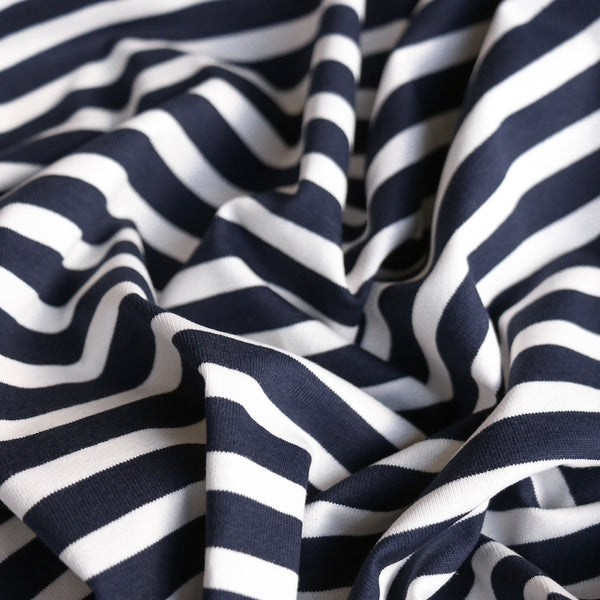 Shikku Stripe Navy/White