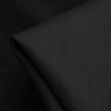 Fuji Black Drill - Cotton/Wool - Tumbler Finish