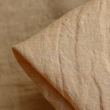 City Caramel Linen Gauze