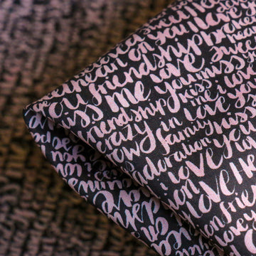 Cupid Black/Pink - Liberty Tana Lawn™