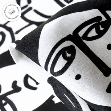 Face To Face Printed Linen