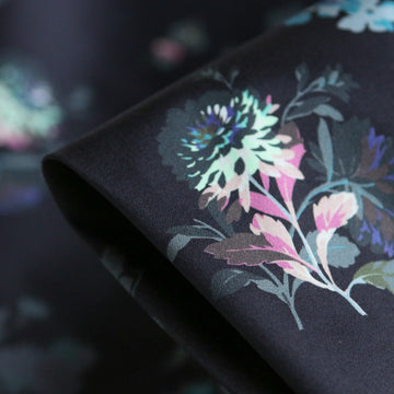 Shadows + Blooms Stretch Cotton