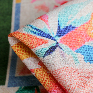 Paradise Splice Printed Linen