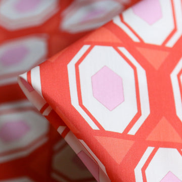 Tuscan Terra Stretch Cotton Poplin