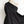 Akira Poplin Black - Typewriter Cotton - Washer Finish