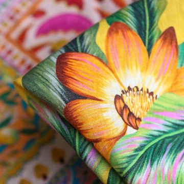 Amalfi Splice Printed Linen