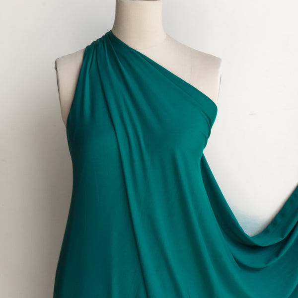 Bamboo Jersey Knit - Lagoon (265gsm)