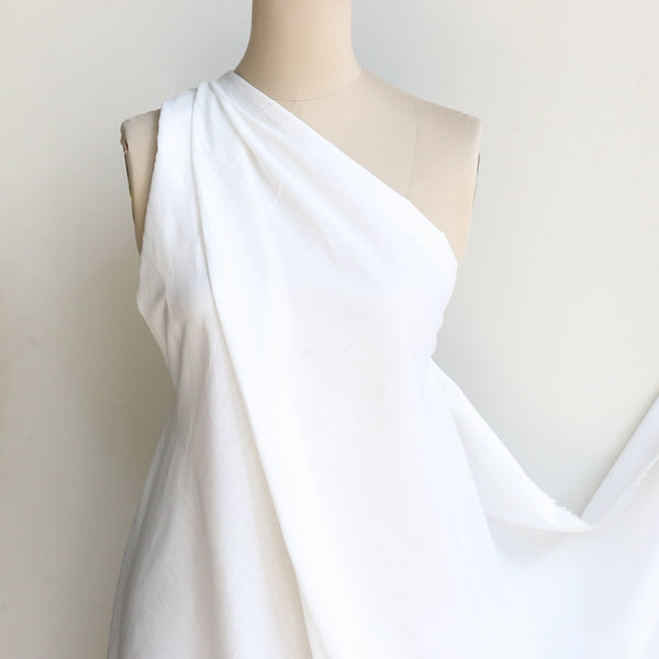 Heavy Cotton Voile - Ivory