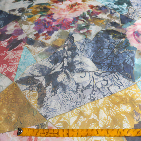 Porcelain Garden Silk Chiffon