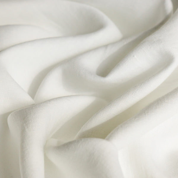 Malbini White Heavy Linen