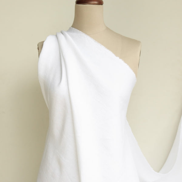 Malbini White Heavy Linen