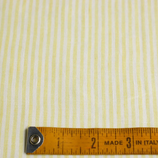 Gersomina Lemon Stripe Linen