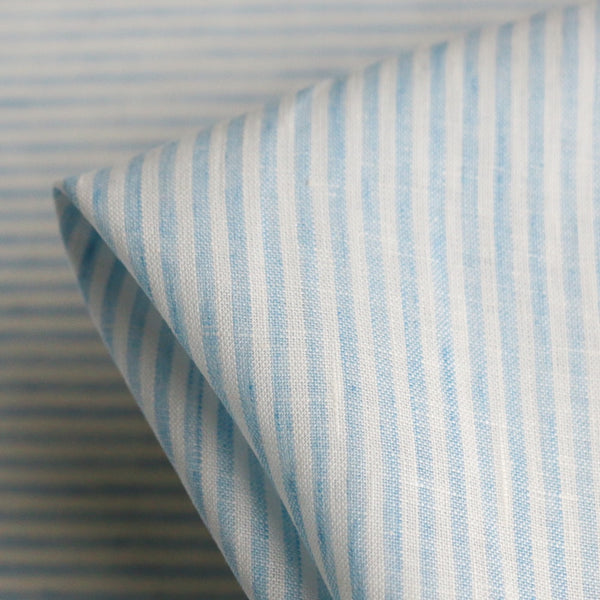 Gersomina Blue Stripe Linen