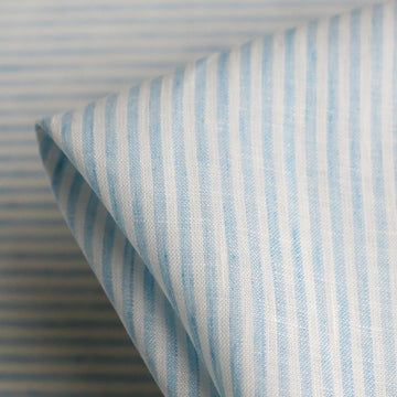 Gersomina Blue Stripe Linen
