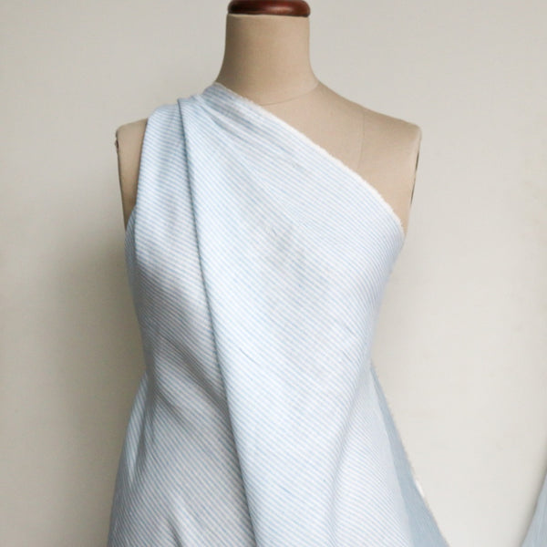 Gersomina Blue Stripe Linen