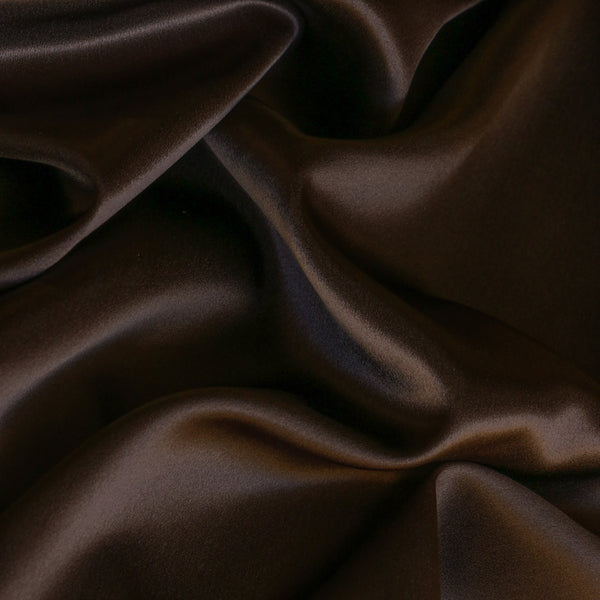 Chocolate Silk Satin - 22mm