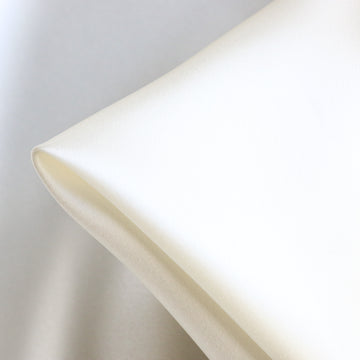 Ivory Silk Satin - 22mm