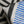 Catori Blu/Black on Natural Heavy Linen