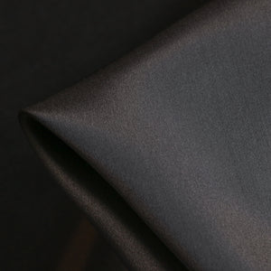 Charcoal Silk Satin - 22mm