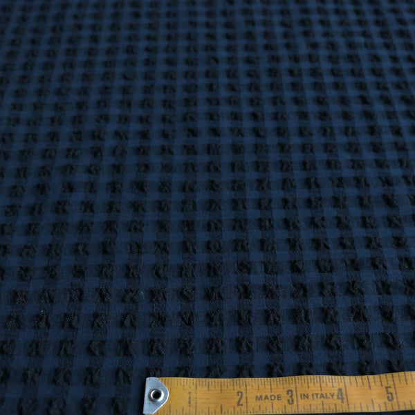 Stella Nero/Navy Checked Jacquard