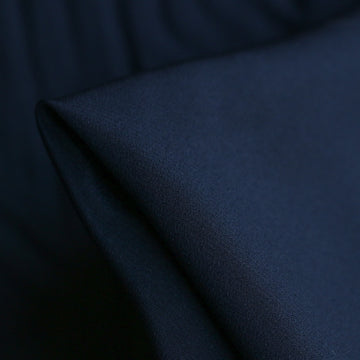 Silk Crepe De Chine - French Navy