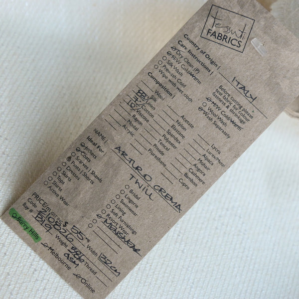 Arturo Crema Twill