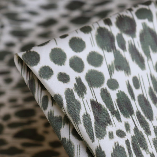 Salvia Stain - Stretch Cotton Sateen